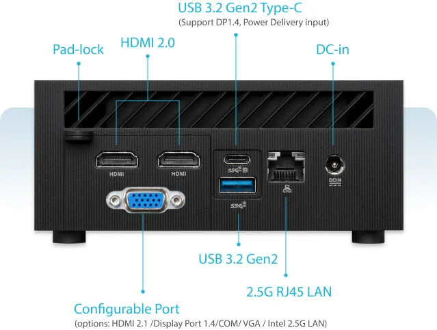 ASUS ExpertCenter PN64 i5 Mini PC product image 3