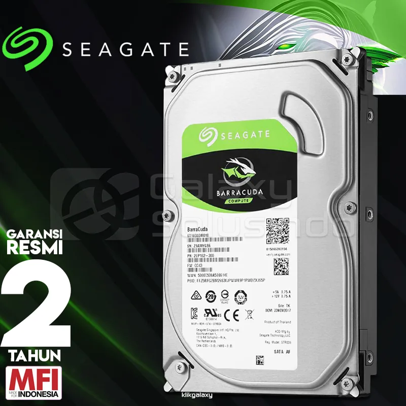 Seagate BarraCuda 2TB Desktop Hard Drive product image 2