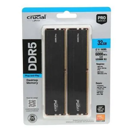 Crucial DDR5 Pro 32GB DDR5 Memory Kit product image 2