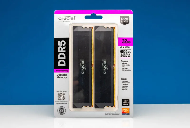 Crucial DDR5 Pro 32GB DDR5 Memory Kit product image 3