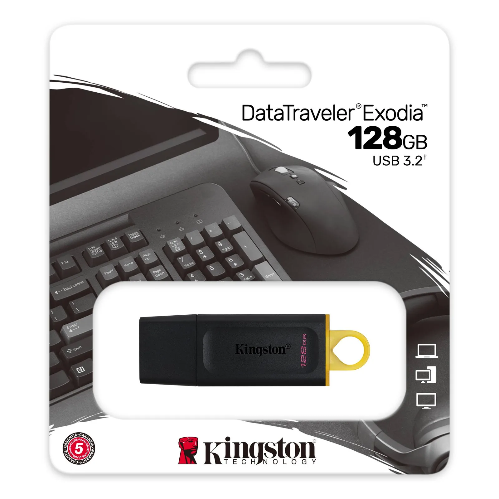 Kingston DataTraveler Exodia 128GB USB Flash Drive