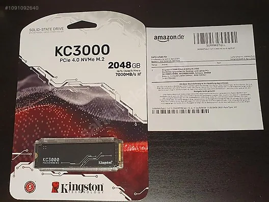 Kingston KC3000 2TB NVMe SSD product image 3